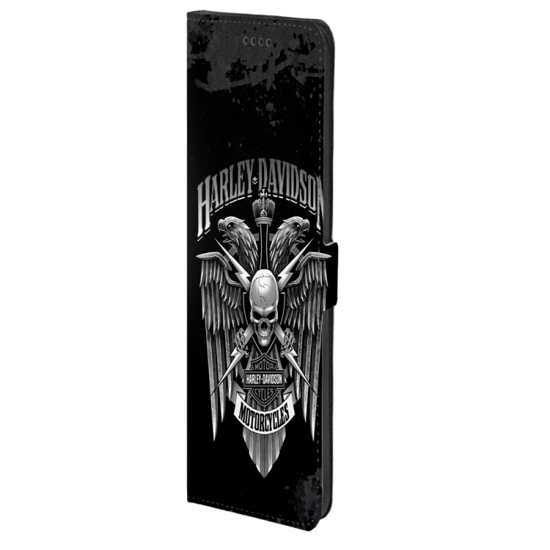 Чохол-книжка Stanford Side Magnet для OnePlus Turbo 6 Harley Davidson