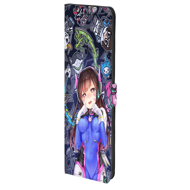 Чохол-книжка Stanford Side Magnet для OnePlus Turbo 6 Overwatch D.VA