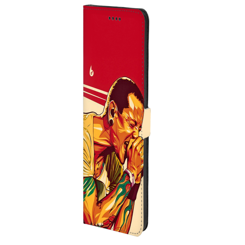 Чохол-книжка Stanford Side Magnet для OnePlus Turbo 6 Chester Bennington