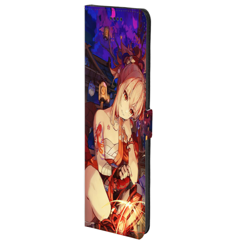 Чохол-книжка Stanford Side Magnet для OnePlus Turbo 6 Genshin Ёимия с огоньком