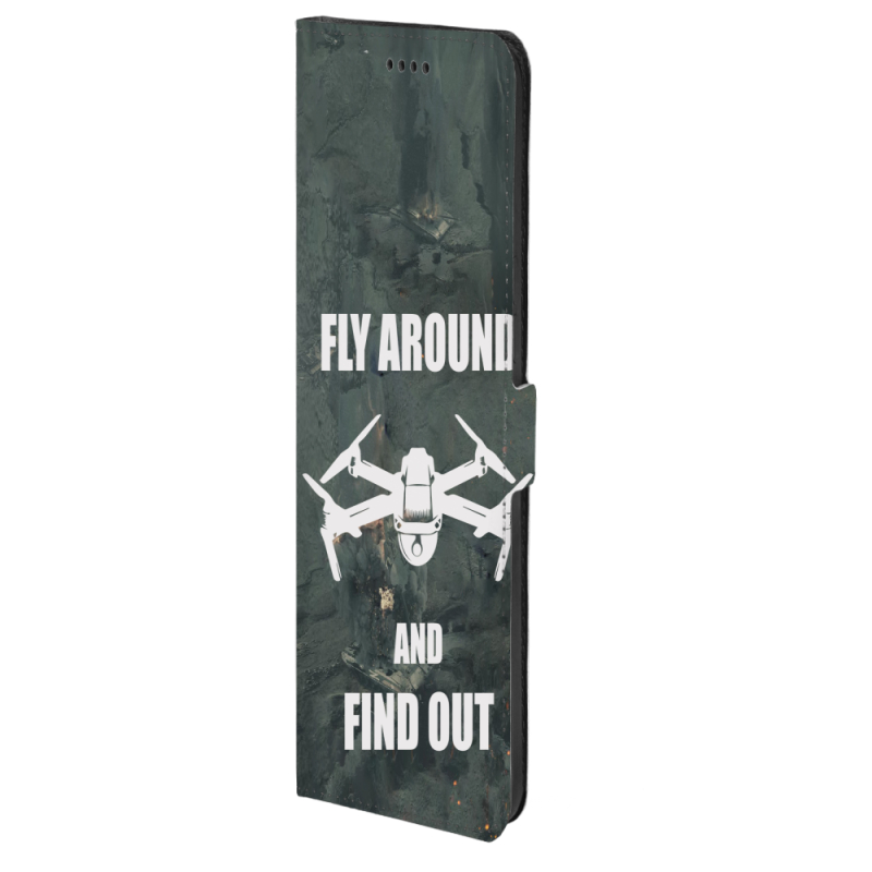 Чохол-книжка Stanford Side Magnet для OnePlus Turbo 6 Дрон Fly Around
