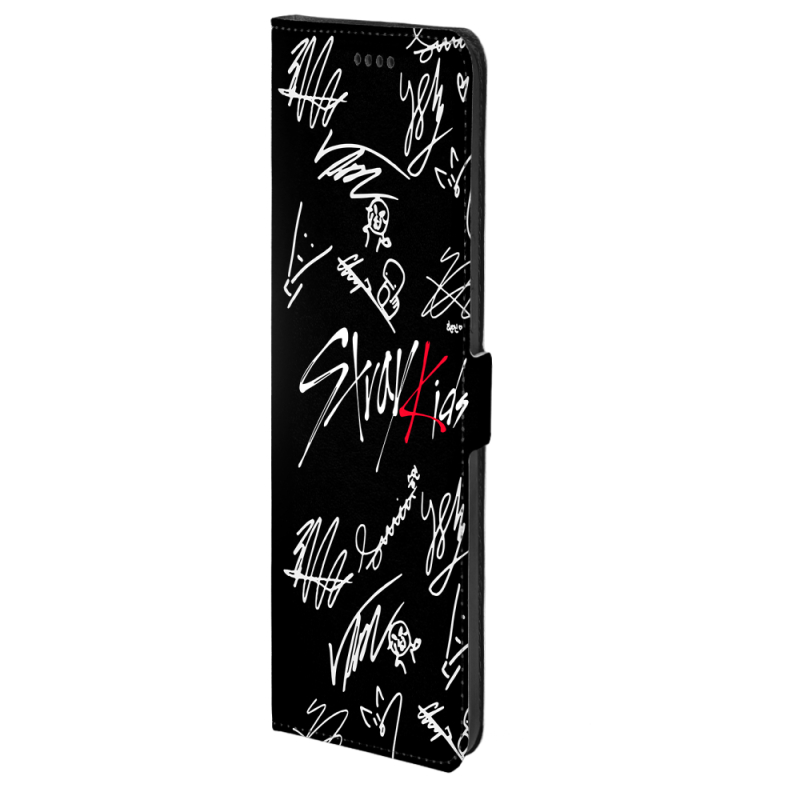 Чохол-книжка Stanford Side Magnet для OnePlus Turbo 6 Stray Kids автограф