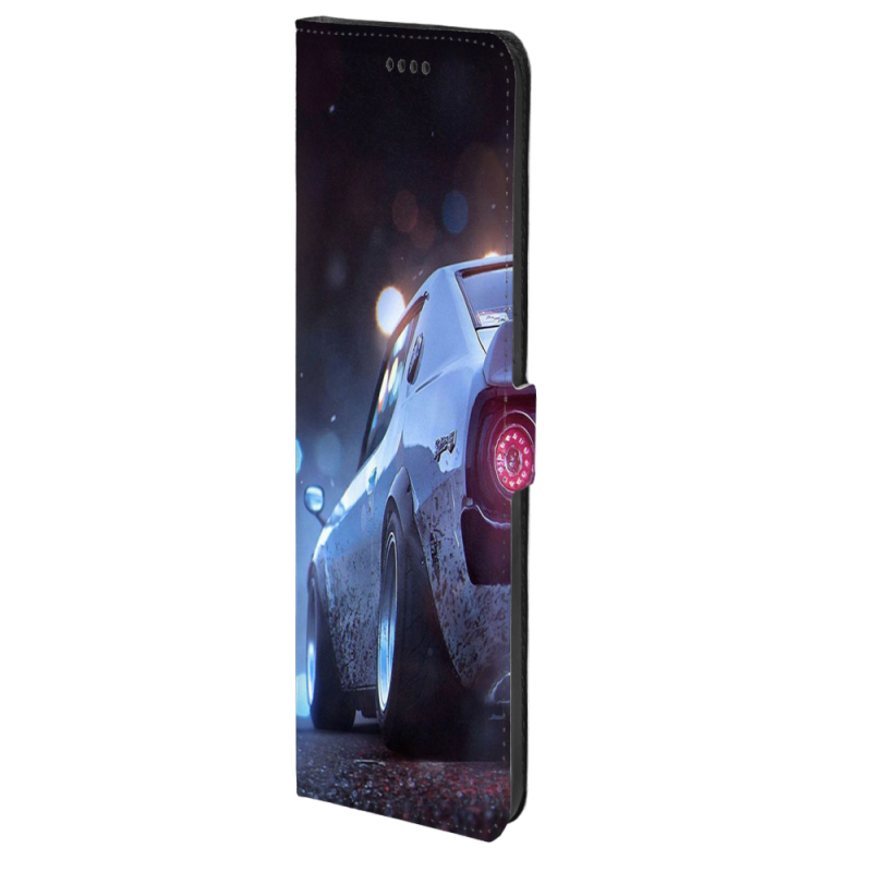 Чохол-книжка Stanford Side Magnet для OnePlus Turbo 6 Silver Car
