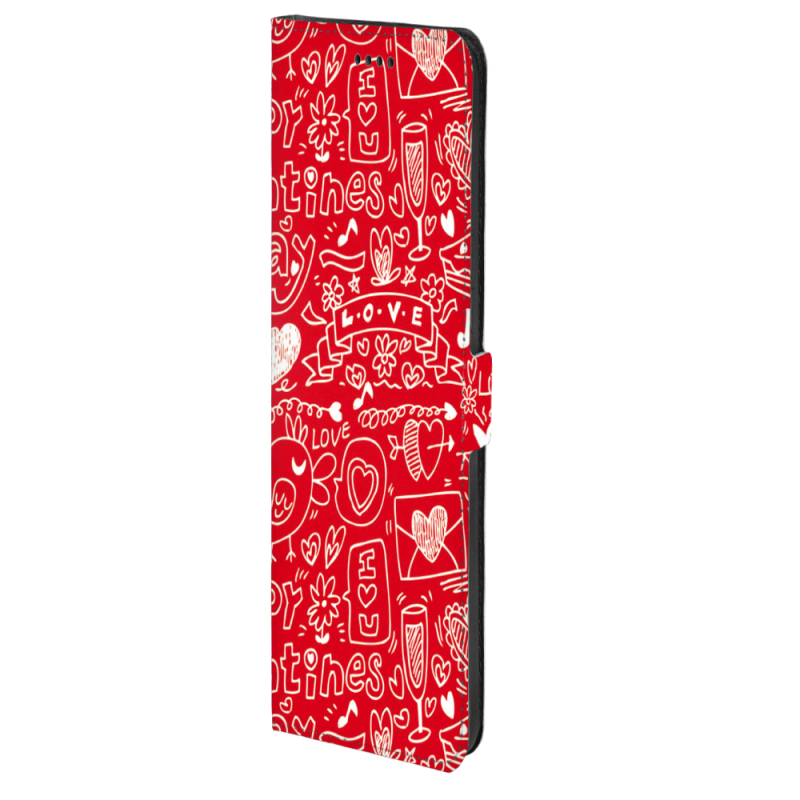 Чохол-книжка Stanford Side Magnet для OnePlus Turbo 6 Happy Valentines