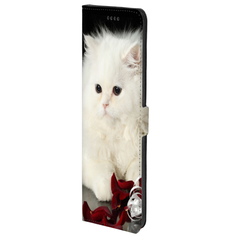 Чохол-книжка Stanford Side Magnet для OnePlus Turbo 6 Fluffy Cat