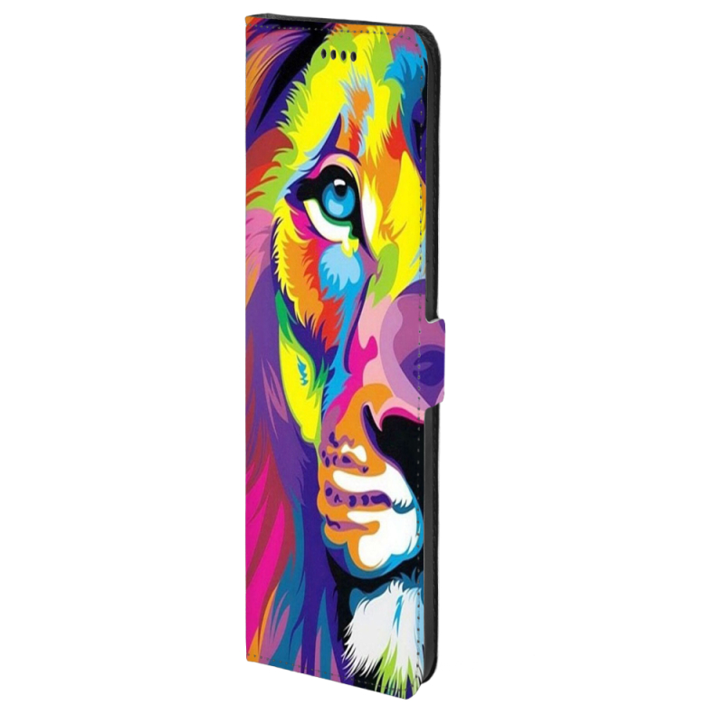 Чохол-книжка Stanford Side Magnet для OnePlus Turbo 6 Frilly Lion