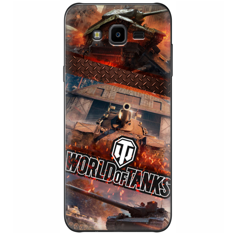 Чехол Uprint Samsung J700H Galaxy J7 World Of Tanks