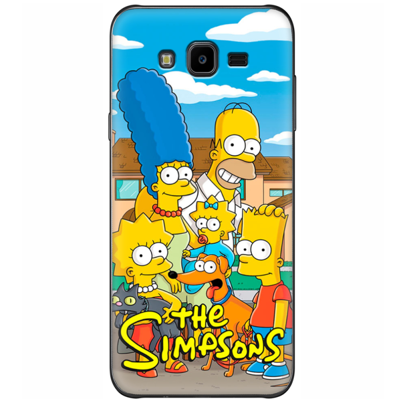 Чехол Uprint Samsung J700H Galaxy J7 The Simpsons