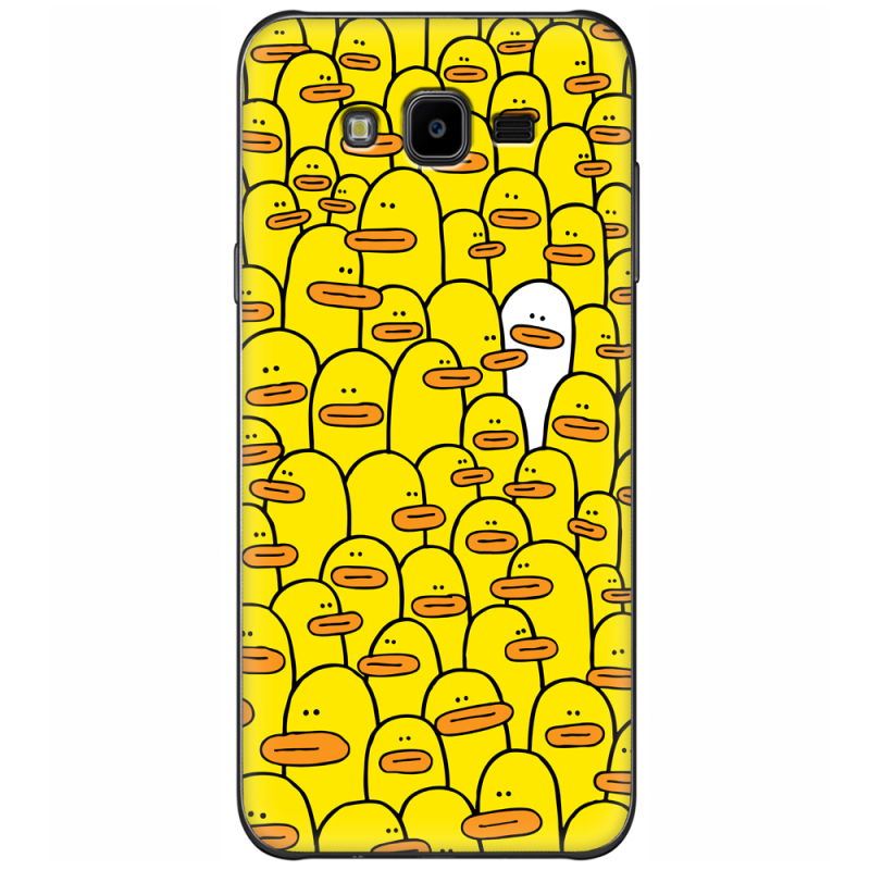 Чехол Uprint Samsung J700H Galaxy J7 Yellow Ducklings