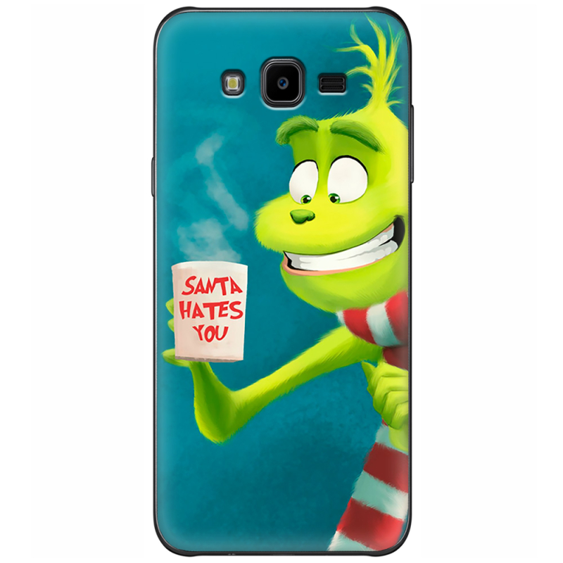 Чехол Uprint Samsung J700H Galaxy J7 Santa Hates You