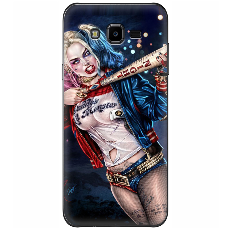 Чехол Uprint Samsung J700H Galaxy J7 Harley Quinn