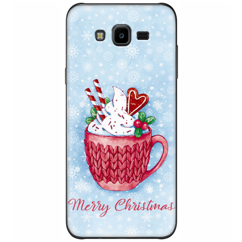 Чехол Uprint Samsung J700H Galaxy J7 Spicy Christmas Cocoa