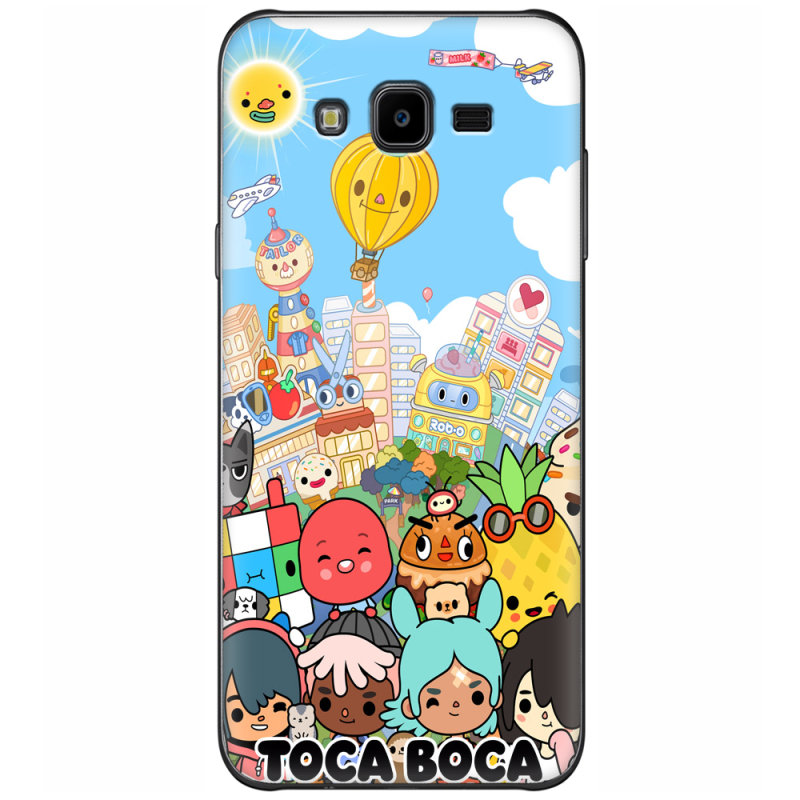 Чехол Uprint Samsung J700H Galaxy J7 Світ Тока Бока