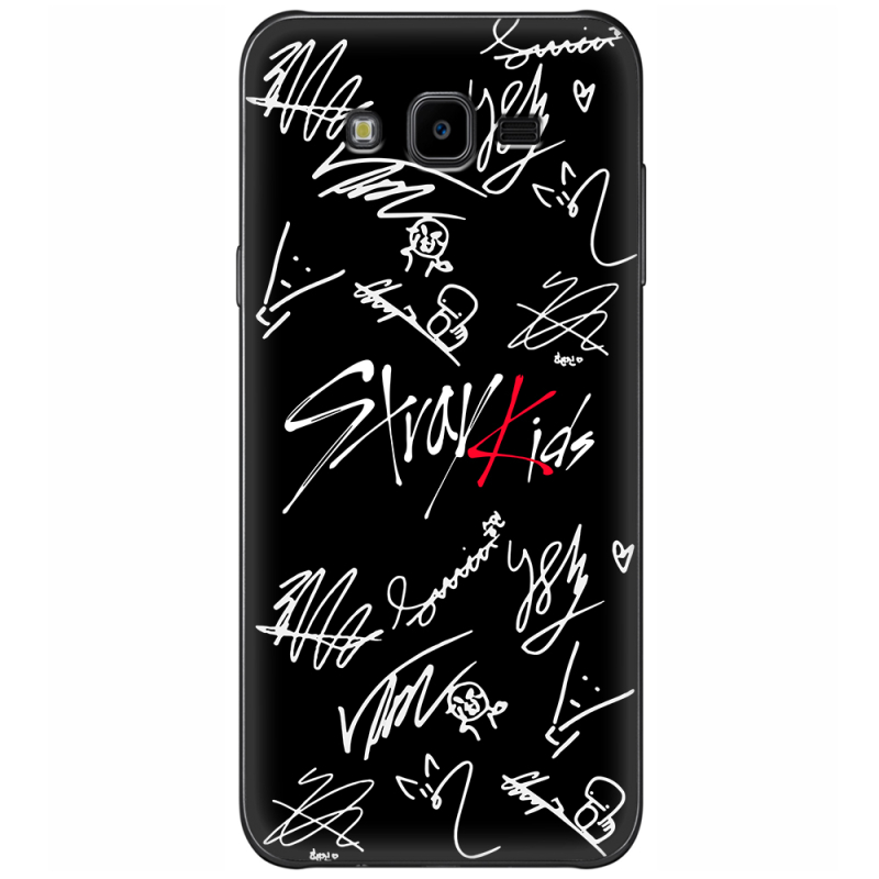 Чехол Uprint Samsung J700H Galaxy J7 Stray Kids автограф