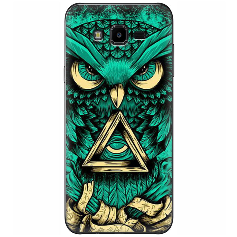 Чехол Uprint Samsung J700H Galaxy J7 Masonic Owl