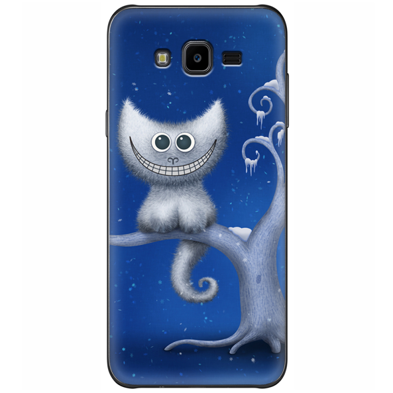 Чехол Uprint Samsung J700H Galaxy J7 Smile Cheshire Cat