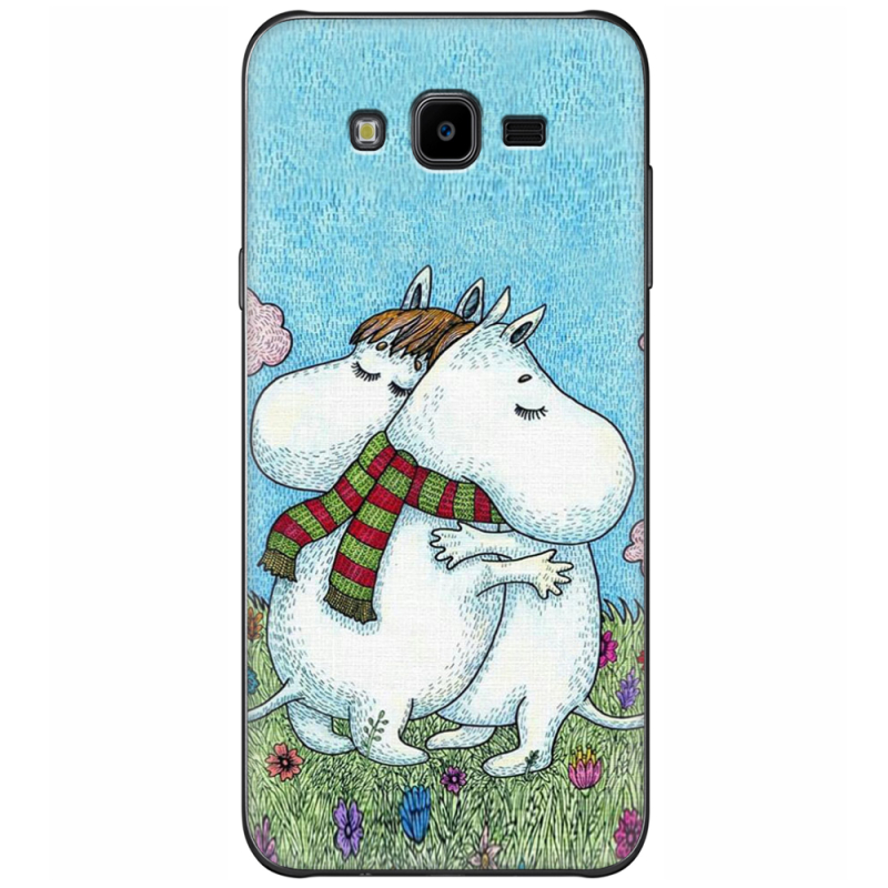 Чехол Uprint Samsung J700H Galaxy J7 Mumintroll