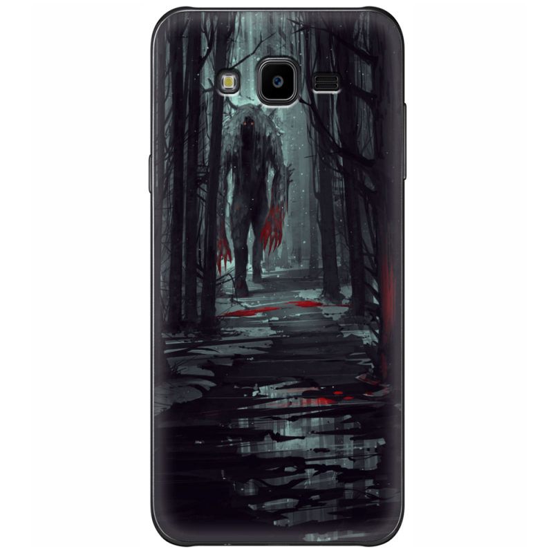 Чехол Uprint Samsung J700H Galaxy J7 Forest and Beast