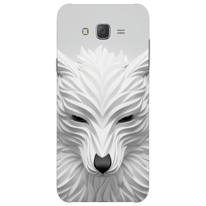 Чехол Uprint Samsung J500H Galaxy J5 White Wolf