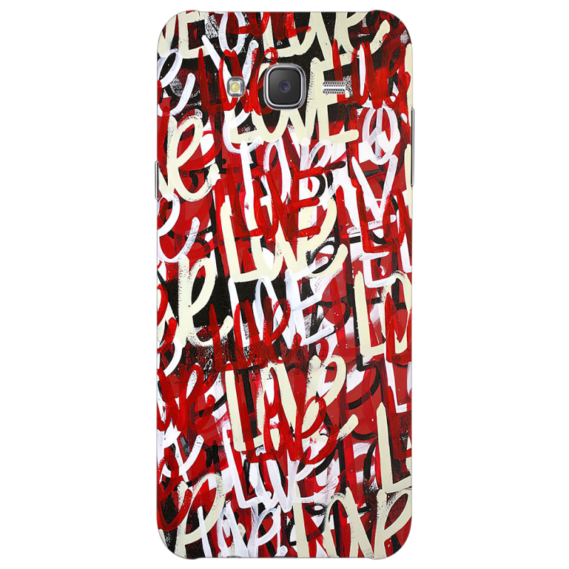 Чехол Uprint Samsung J500H Galaxy J5 Love Graffiti