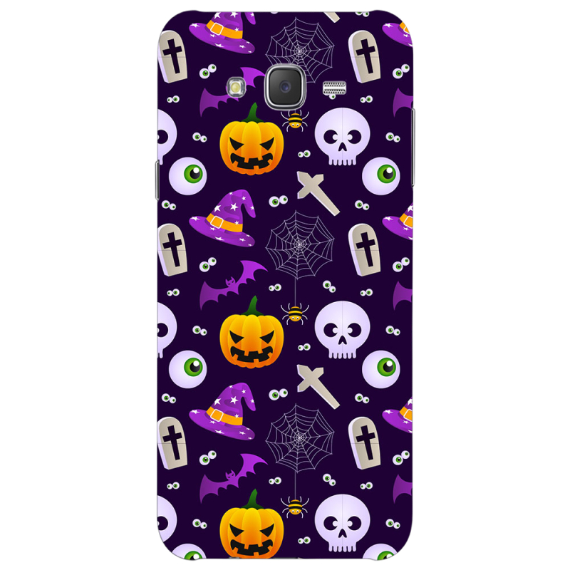Чехол Uprint Samsung J500H Galaxy J5 Halloween Purple Mood