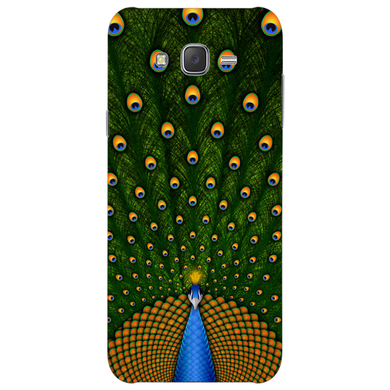 Чехол Uprint Samsung J500H Galaxy J5 Peacocks Tail