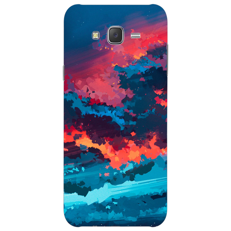 Чехол Uprint Samsung J500H Galaxy J5 Thunderclouds