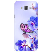 Чехол Uprint Samsung J500H Galaxy J5 Orchids and Butterflies