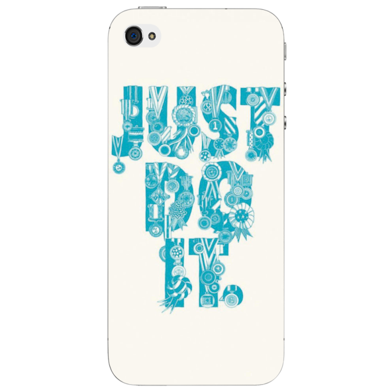 Чехол Uprint Apple iPhone 4 Just  Do It