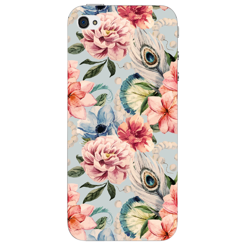 Чехол Uprint Apple iPhone 4 Rosy