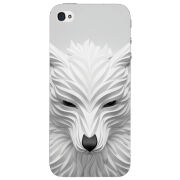 Чехол Uprint Apple iPhone 4 White Wolf