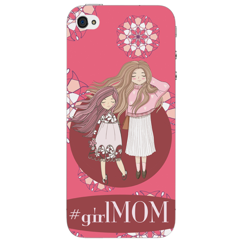 Чехол Uprint Apple iPhone 4 GirlMom