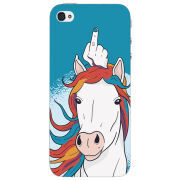 Чехол Uprint Apple iPhone 4 Fuck Unicorn