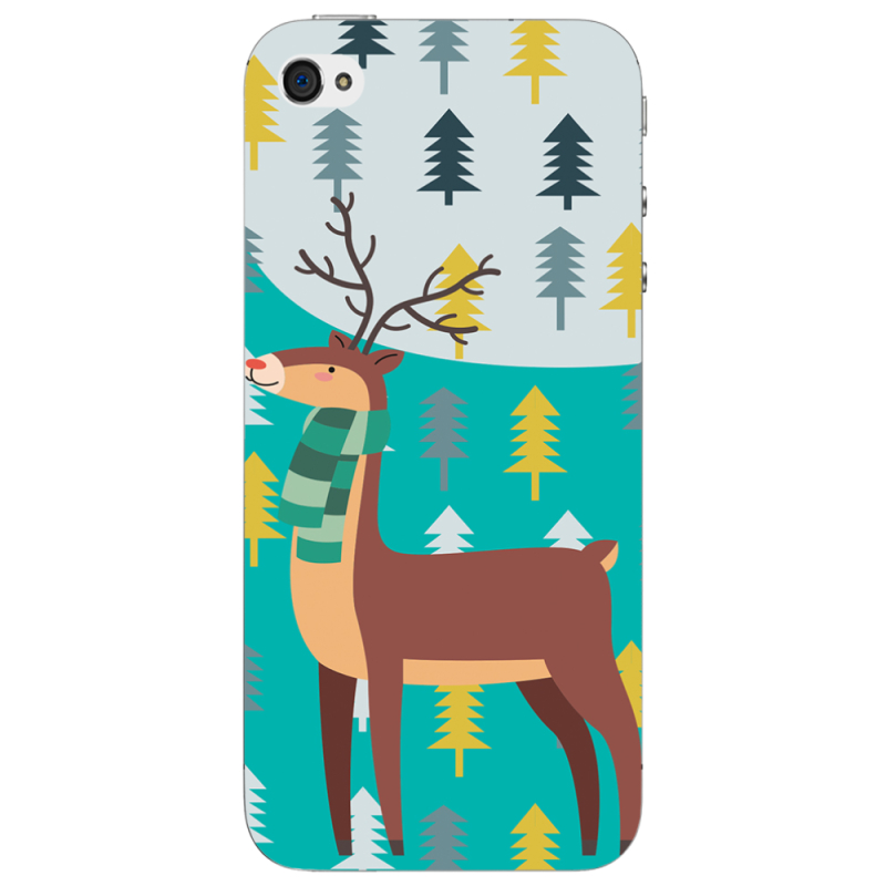 Чехол Uprint Apple iPhone 4 Foresty Deer