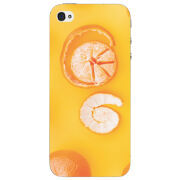 Чехол Uprint Apple iPhone 4 Yellow Mandarins
