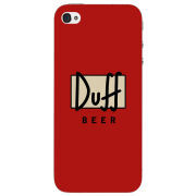 Чехол Uprint Apple iPhone 4 Duff beer