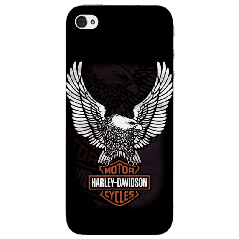 Чехол Uprint Apple iPhone 4 Harley Davidson and eagle
