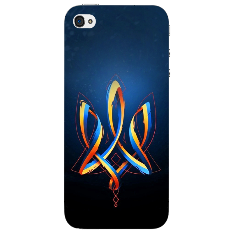 Чехол Uprint Apple iPhone 4 Ukrainian Emblem