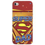 Чехол Uprint Apple iPhone 4 Super Dad