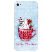 Чехол Uprint Apple iPhone 4 Spicy Christmas Cocoa