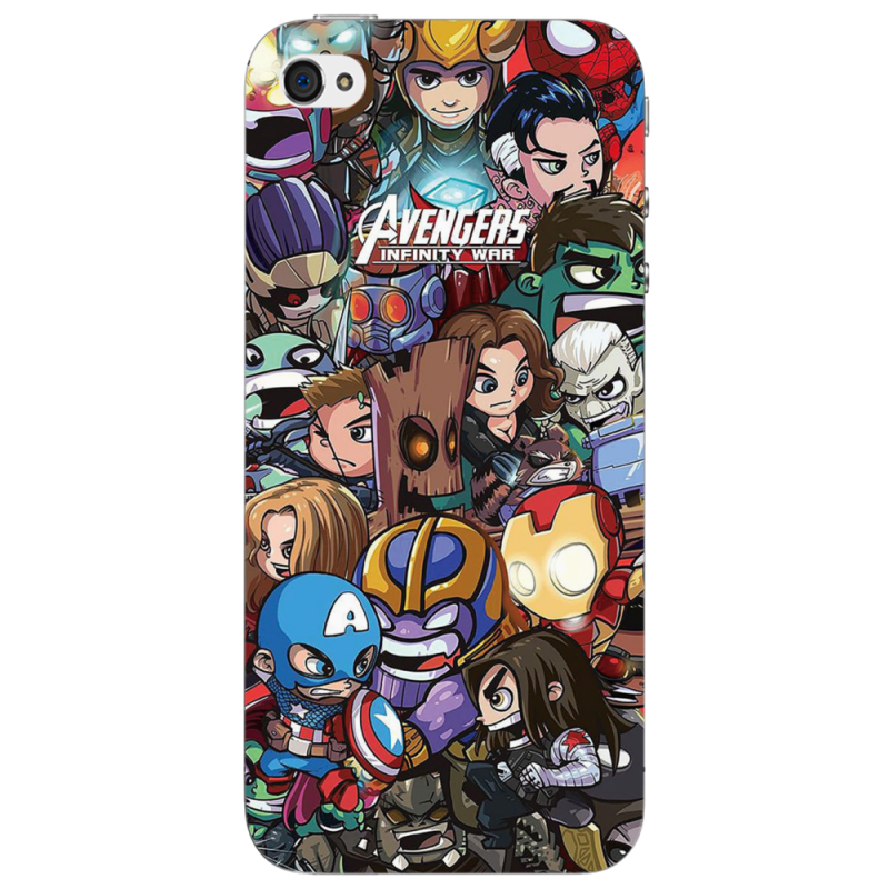 Чехол Uprint Apple iPhone 4 Avengers Infinity War