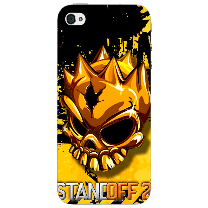 Чехол Uprint Apple iPhone 4 StandOff 2 gold