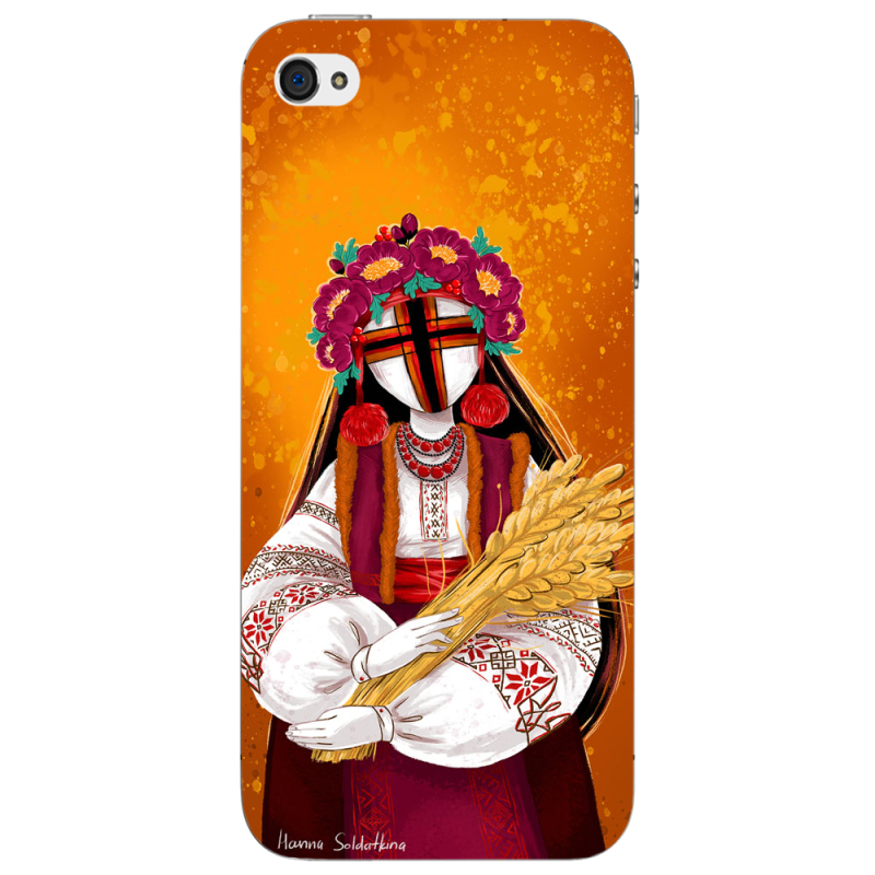 Чехол Uprint Apple iPhone 4 Motanka by H Soldatkina