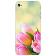 Чехол Uprint Apple iPhone 4 Bouquet of Tulips