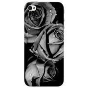 Чехол Uprint Apple iPhone 4 Black and White Roses