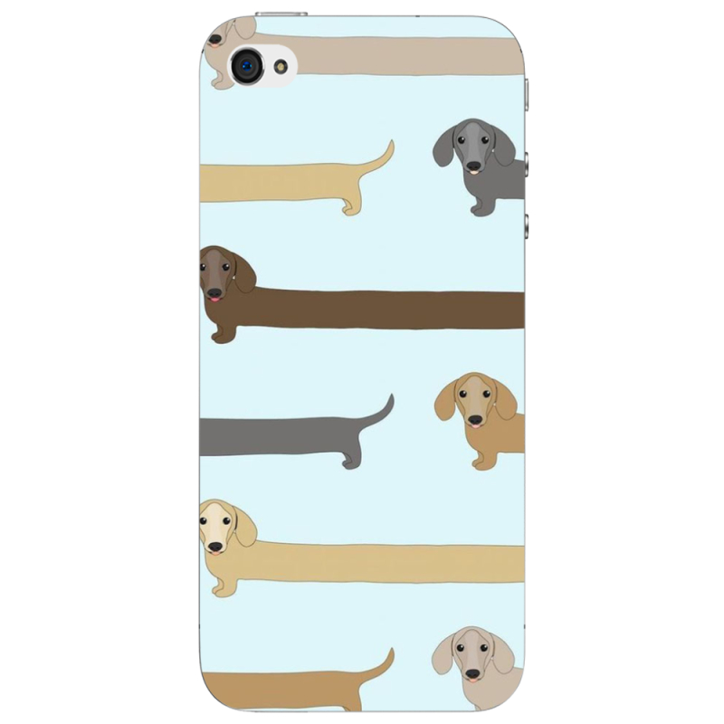 Чехол Uprint Apple iPhone 4 Dachshund