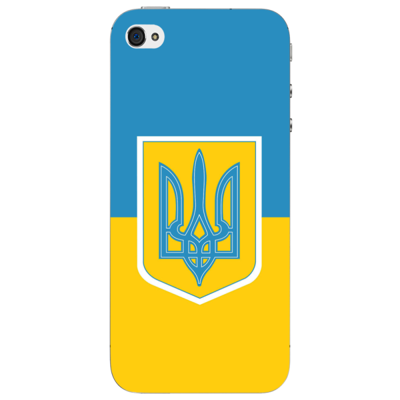 Чехол Uprint Apple iPhone 4 Герб України