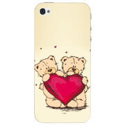 Чехол Uprint Apple iPhone 4 Teddy Bear Love