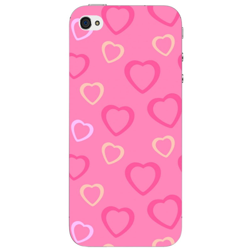 Чехол Uprint Apple iPhone 4 Sugar Hearts