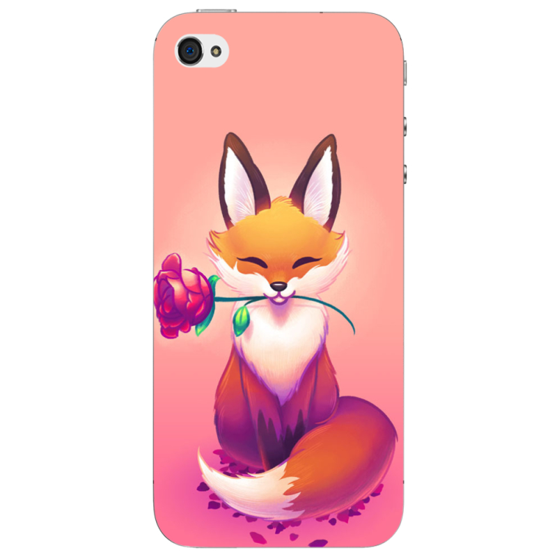 Чехол Uprint Apple iPhone 4 Cutie Fox